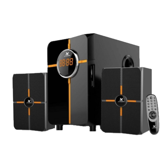 Xtreme Rio 35W 2:1 Multimedia Speaker With Remote